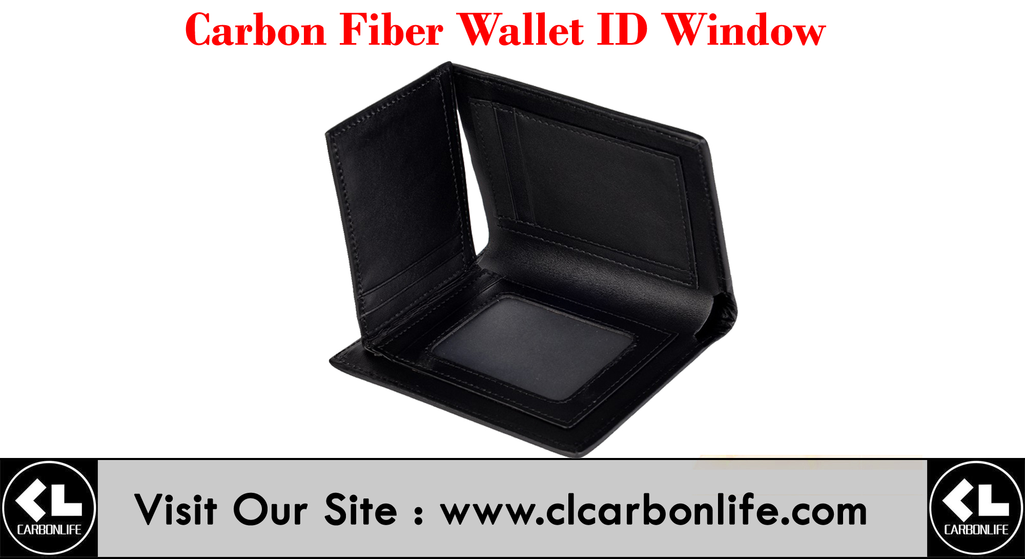 Carbon Fiber Wallet ID Window Modify